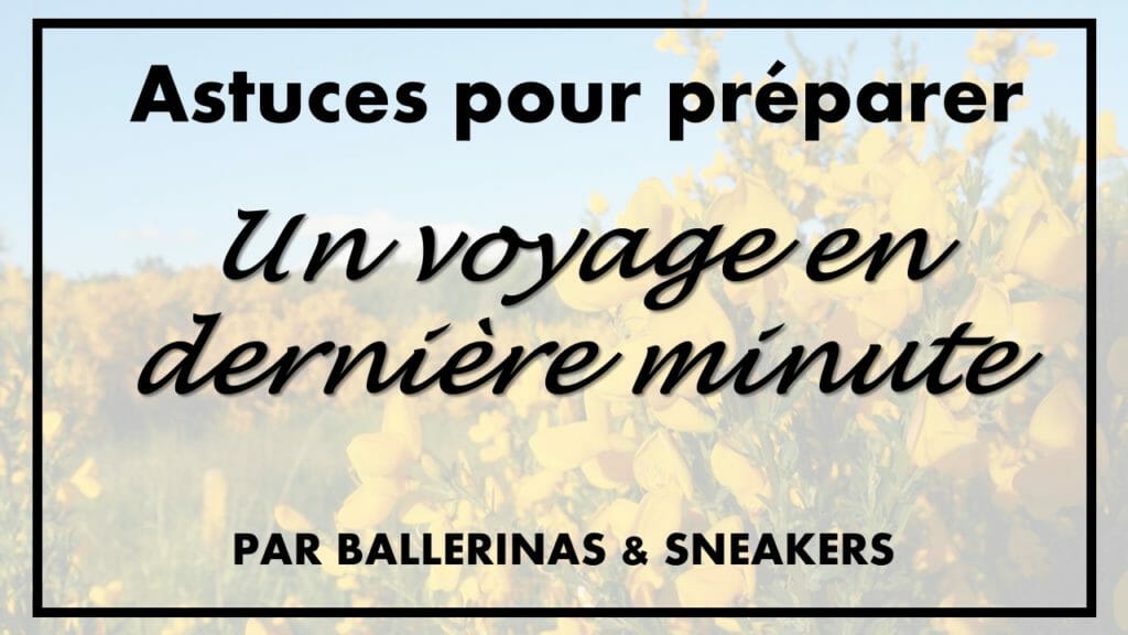 [Astuce] Voyage De Dernière Minute - Ballerinas And Sneakers